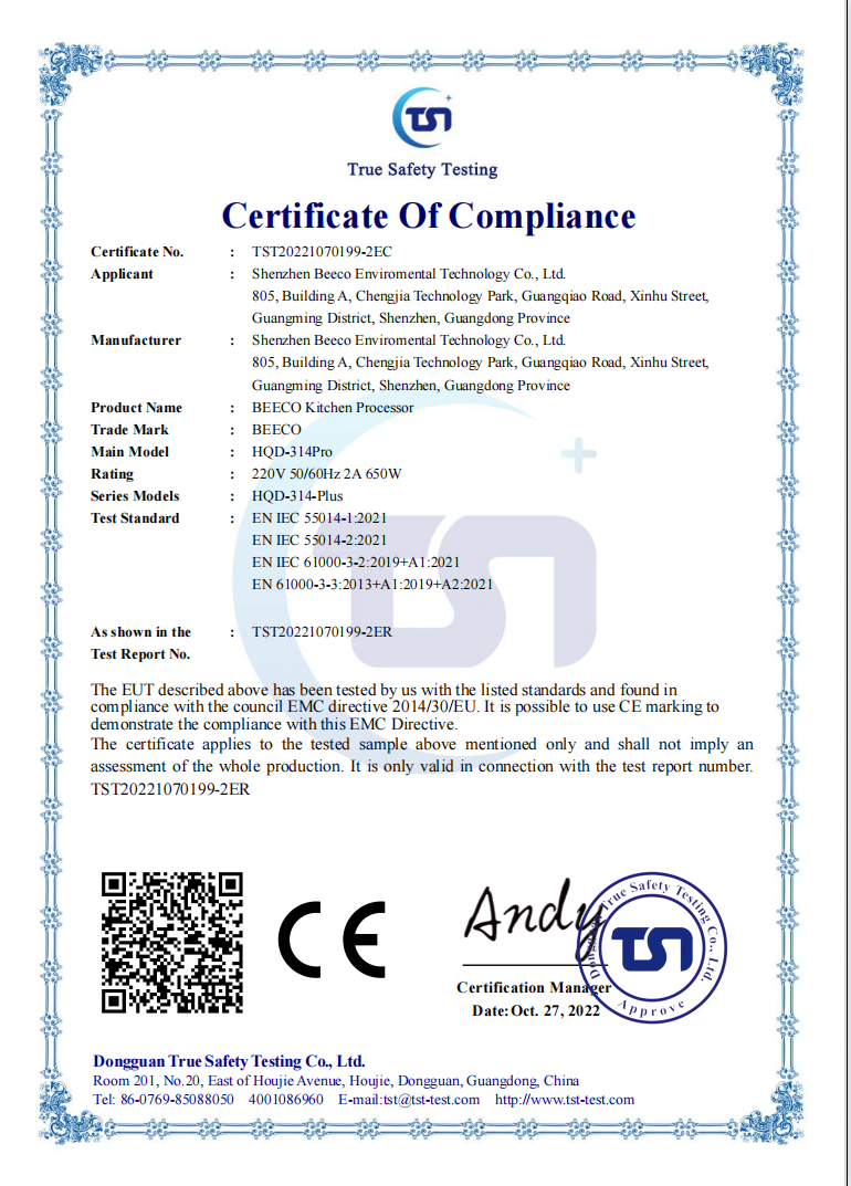 Advanced Kitchen Composter Machine OEM Supported With UV Sterilization