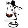 Buy cheap Creative Iron African Girl Candle Holder for Home Decoration from wholesalers