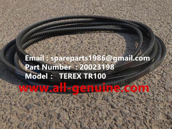 TEREX 20023198 BELT TANK OFF HIGHWAY NHL MINING DUMP TRUCK TR35 TR50 TR60 TR100