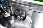 PLC Horizontal Lipstick Mascara Bottom Labeling Machine 15-30mm Diameter