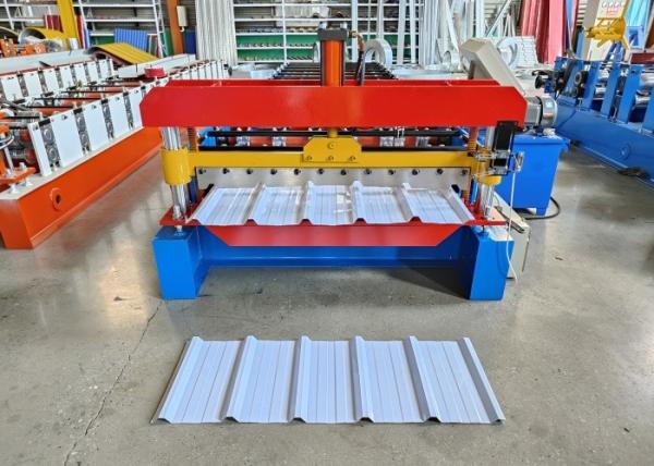 Buy cheap Sheet Metal Roll Forming Machines for Precise 1050-1200 Aluminum Blue Steel Plate from wholesalers