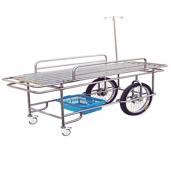 Buy cheap Stainless Steel Emergency Ambulance Stretcher Trolley Patient Transport from wholesalers