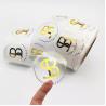 Buy cheap 44mm Custom Plastic Product Sticker Printing Labels On Sticker Paper ISO9001 from wholesalers