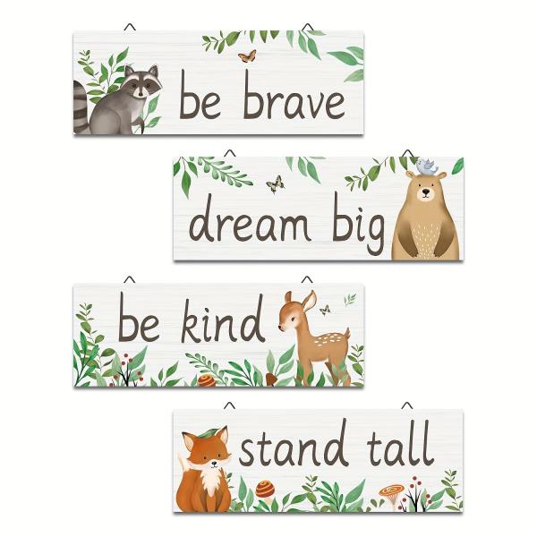 Buy cheap Woodland Animal Plaque Decorative Hanging Wood Plaque Wooden Label Wall Room Home Restaurant Bar Cafe Door from wholesalers