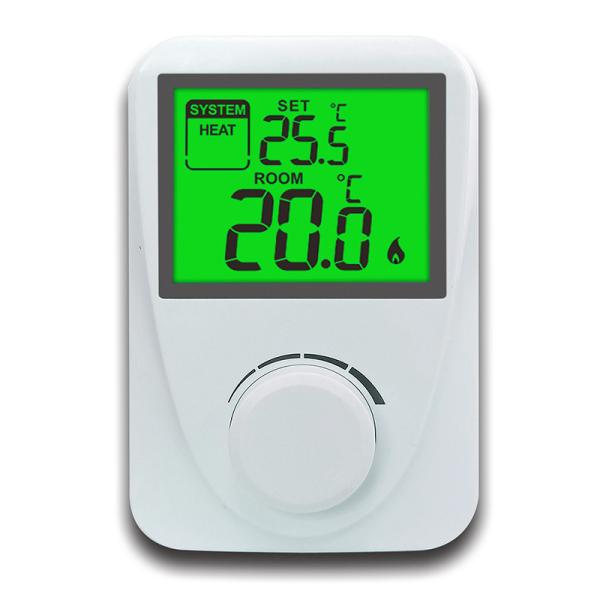 Buy cheap 1.5V Alkaline Batteries LCD Display Smart Home Digital Room Thermostat For Heating / OFF / Cooling from wholesalers