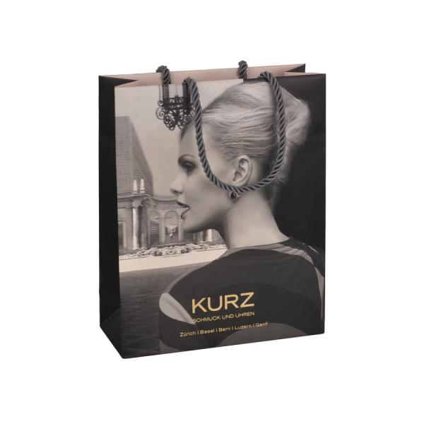Buy cheap 190gsm Artpaper Paper Carrier Bags With Twisted Handles Eco Friendly from wholesalers