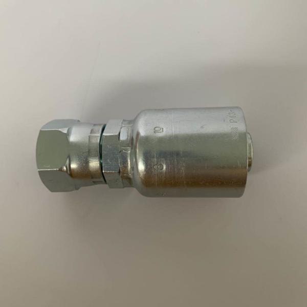 Buy cheap High Precision One Piece Fitting / Carbon Steel Hydraulic Hose Connector from wholesalers