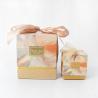 Buy cheap Handmade Small Wedding Jewelry Packaging Box With Pink Ribbon from wholesalers