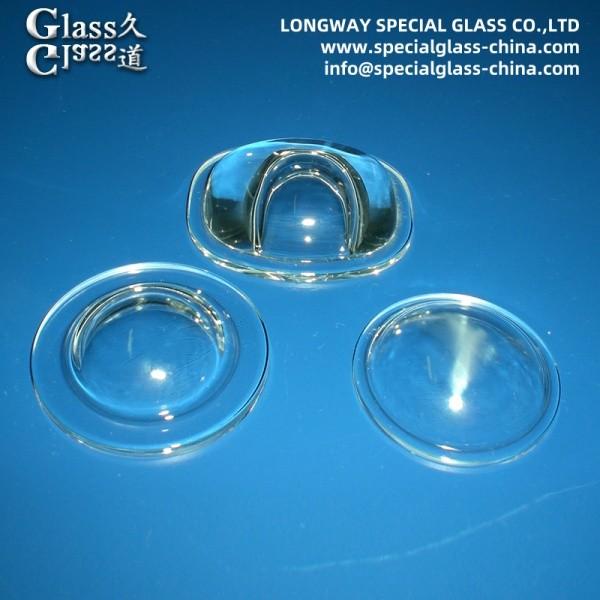 Buy cheap High Precision Polishing Borosilicate Glass Cover Lens For Tunnel Lamp Lens from wholesalers