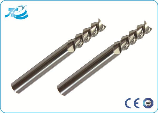 Buy cheap Metal Removal End Mills For Aluminum , Diamond Coated End Mills Air Oil Cooling Mode from wholesalers