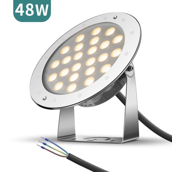 Buy cheap 2000ma DC24V LED Underwater Swimming Pool Lights IP68 VDE Cable from wholesalers