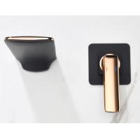 Buy cheap Black Golden Copper Waterfall ODM Concealed Basin Faucet product