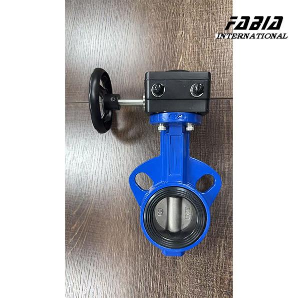 Buy cheap Aluminum Alloy DN100 Worm Gear Butterfly Valve EPDM Seal Soft Seal from wholesalers