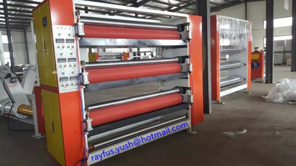 Buy cheap Industrial Paperboard Production Line / Gluer Machine To Paste Glue On Paper from wholesalers