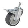 Buy cheap 75mm PP Core Chair Caster Wheel With Brake Durable Shopping Cart Wheels from wholesalers