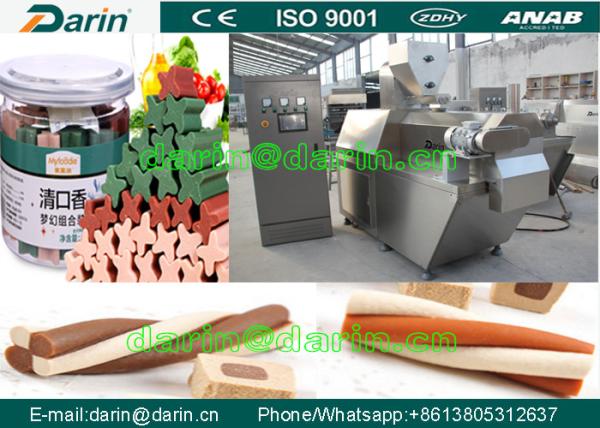 Buy cheap Singe Screw Pet Food equipment / Nutrition Pet Treats Snacks Food Extruder Machine from wholesalers