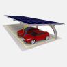 Buy cheap On/Off Grid Outdoor Carport Solar Systems Waterproof Photovoltaic Panel High Stability Galvanized Solar Car Parking Rack from wholesalers