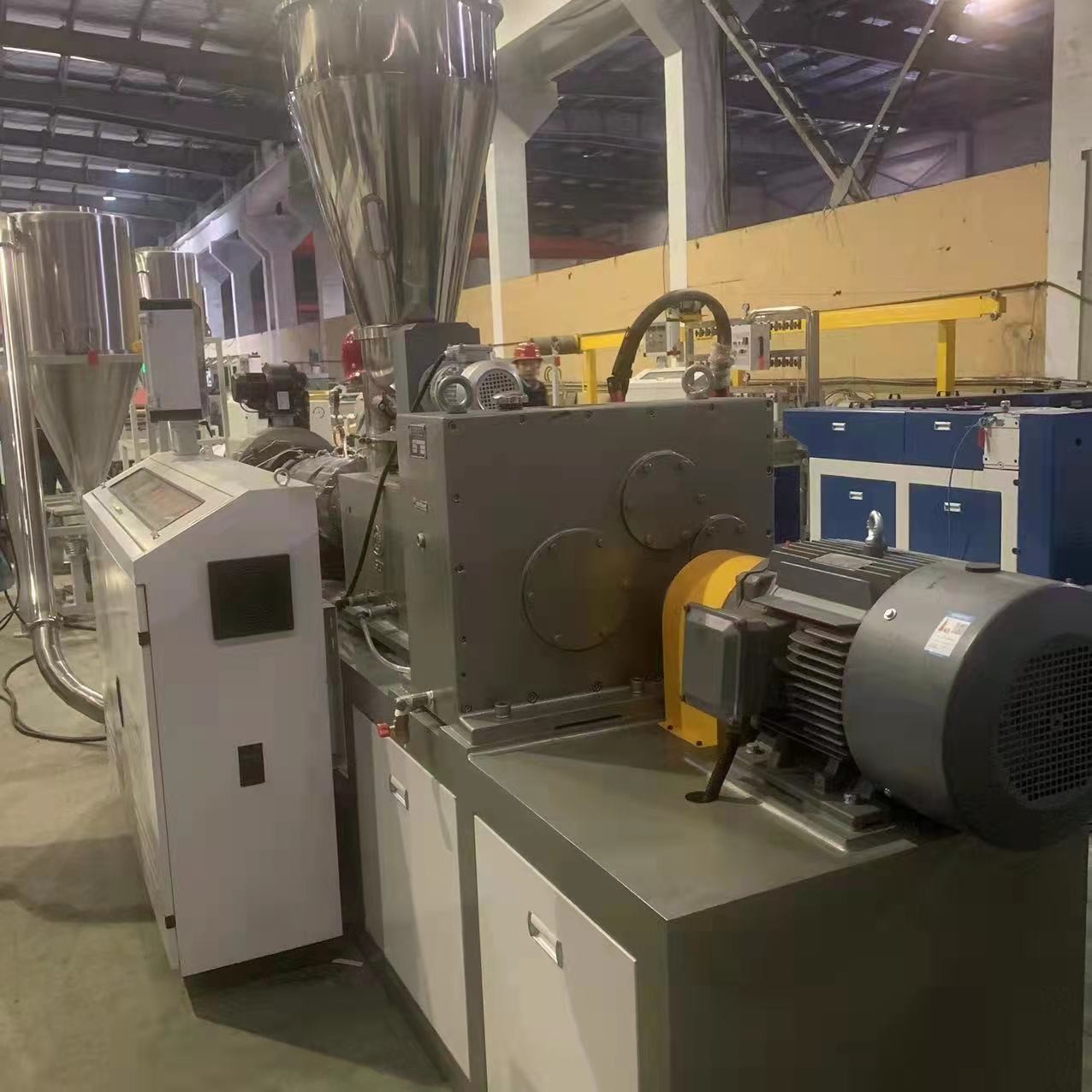 500kg Soft PVC Recycling Granulating Hot Cutting Pelletizer Machine