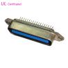 Buy cheap Male 50 Pin PCB Straight Centronics Connector DDK Solder DIP Termination from wholesalers