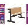 Buy cheap Custom Size Plywood College Classroom Furniture Desk And Chair Seat Folded from wholesalers