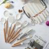 Buy cheap 19Pcs Kitchen Utensil Set Easy to Clean Wooden Kitchen Utensils, Cooking Utensils for Nonstick Cookware Kitchen Gadgets from wholesalers