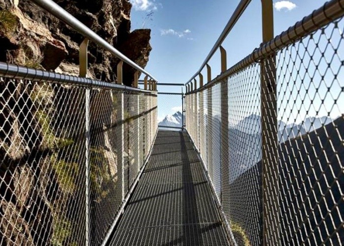 316 Rope Net Fence With 1.2mm Wire Stainless Steel Cable Mesh
