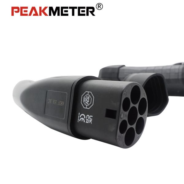 PM701 Series EVSE Adapter Advanced Charging Station Tester with PE Pre-Testing and IP54 For All Charging Stations