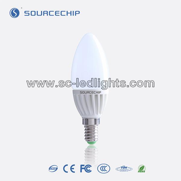 Buy cheap Long life LED candle bulb E14 5w Hot from wholesalers