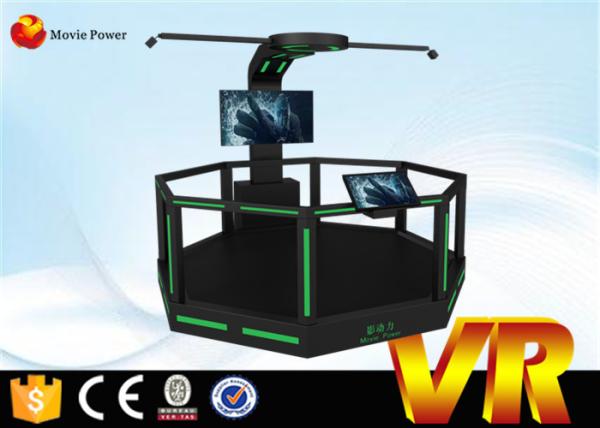 Shopping Mall 360 Degree Virtual Reality 9d Cinema Simulator CS Gun Shooting