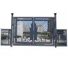 Buy cheap Commerical Driveway Rod Wrought Iron Gate Interior Door Black Steel Frame from wholesalers