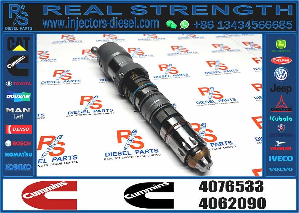 QSK23 Engine Spare Parts Common Rail Fuel Injector 4088431 4076533 4062090 4077076 4902827