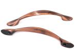 Bronzed Sandblasting Cabinet Handle Metal Die Casting Luxury Arch Shape