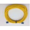 Buy cheap 2.0-15m Single Mode Fibre Patch Leads , LC LC Duplex Patch Cord 100% Tested from wholesalers