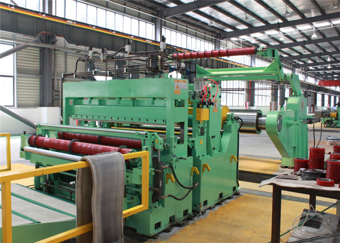 Heavy Load Stainless Steel Slitting Machine High Linear Speed Long Durability Easy Operation