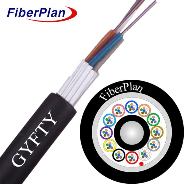 Outdoor Non Armored Single Multi Mode Duct 2-144 Core Air Blown Fiber Optic