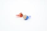 ITE CIC In The Ear Bluetooth Hearing Aids Assistance For The Elderly Red