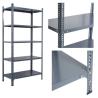 Buy cheap Powder Coating Light Duty Shelving Warehouse Slotted Angle Shelving Rack from wholesalers