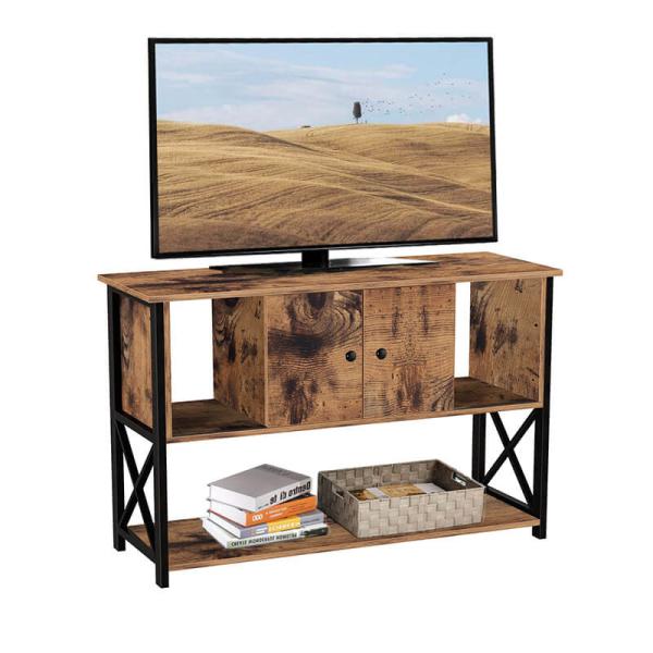 Buy cheap Rustic TV Table with Cabinet, Industrial Design TV Cabinet, Storage Furniture for Television, XLTV22BX from wholesalers