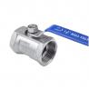 Buy cheap 201/304/316 Stainless steel one-piece ball valve/internal thread ball valve butterfly handle ball valve switch 4 points from wholesalers