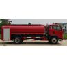 Buy cheap Sinotruk 160HP Water Tank Fire Truck 6 Wheeled 8T For Fire Department from wholesalers