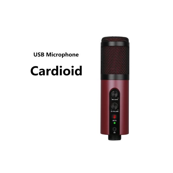 Buy cheap 47.5mm Handheld Condenser Microphone With Sound Card 2.5M USB Cable from wholesalers
