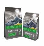 5kg 10kg 15kg Capacity Plastic Cat Pet Food Pouch Package Quad Sealed