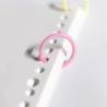 Buy cheap Colorful Plastic Binding Buckle 8 14 18 22 25 30 40mm For Notebook from wholesalers