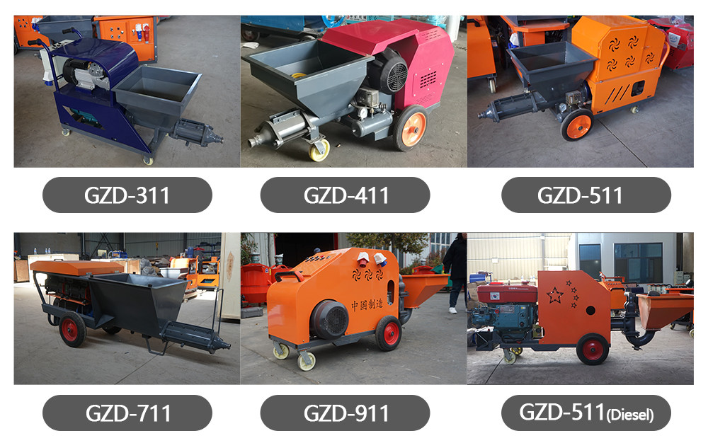 Electric Mortar Sprayer High-Efficiency Mortar Application Machine for Smooth Wall Coating