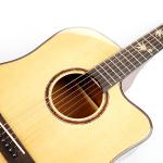Wholesale TL electric guitar neck replacement Nature 21 Fret Tiger flame maple