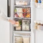 Transparent Various Designs Freezer Bins Refrigerator Organizer Drawer Storage
