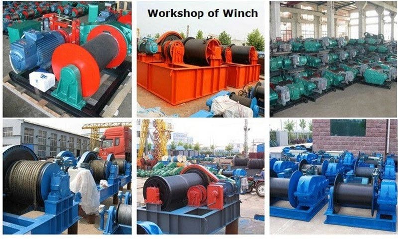 Lightweight Electric Slow Speed Winch Jm Model
