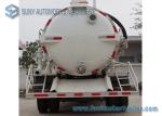 Dongfeng 4000L 100hp Vacuum Tank Truck 4x2 Suction Type Sewer Scavenger