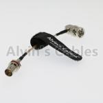 BNC Female To Right Angle Male SDI Cable With BNC Connectors 50Ω Resistance