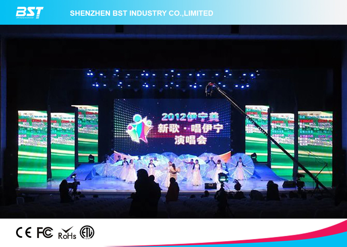 Ultral Thin Rental Led Display Screen Pixel Pitch 4mm Indoor Led Display Billboard